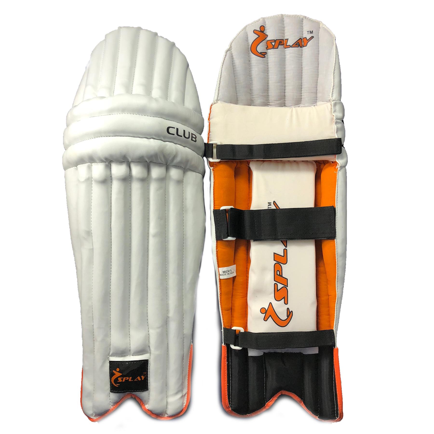 Buy Splay Club Leg guards-Cricket Leg Guards-Splay (UK) Limited-Orange-Men-Both-Splay UK Online