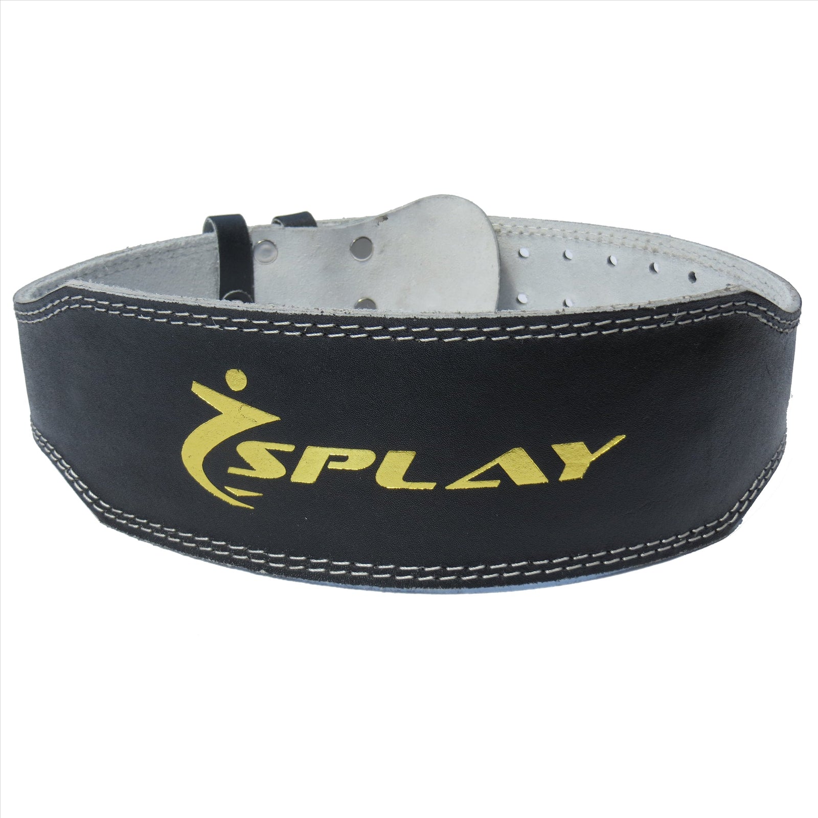 Buy Splay Gold Leather Weightlifting Belt-Weightlifting Belt-Splay-Splay UK Online