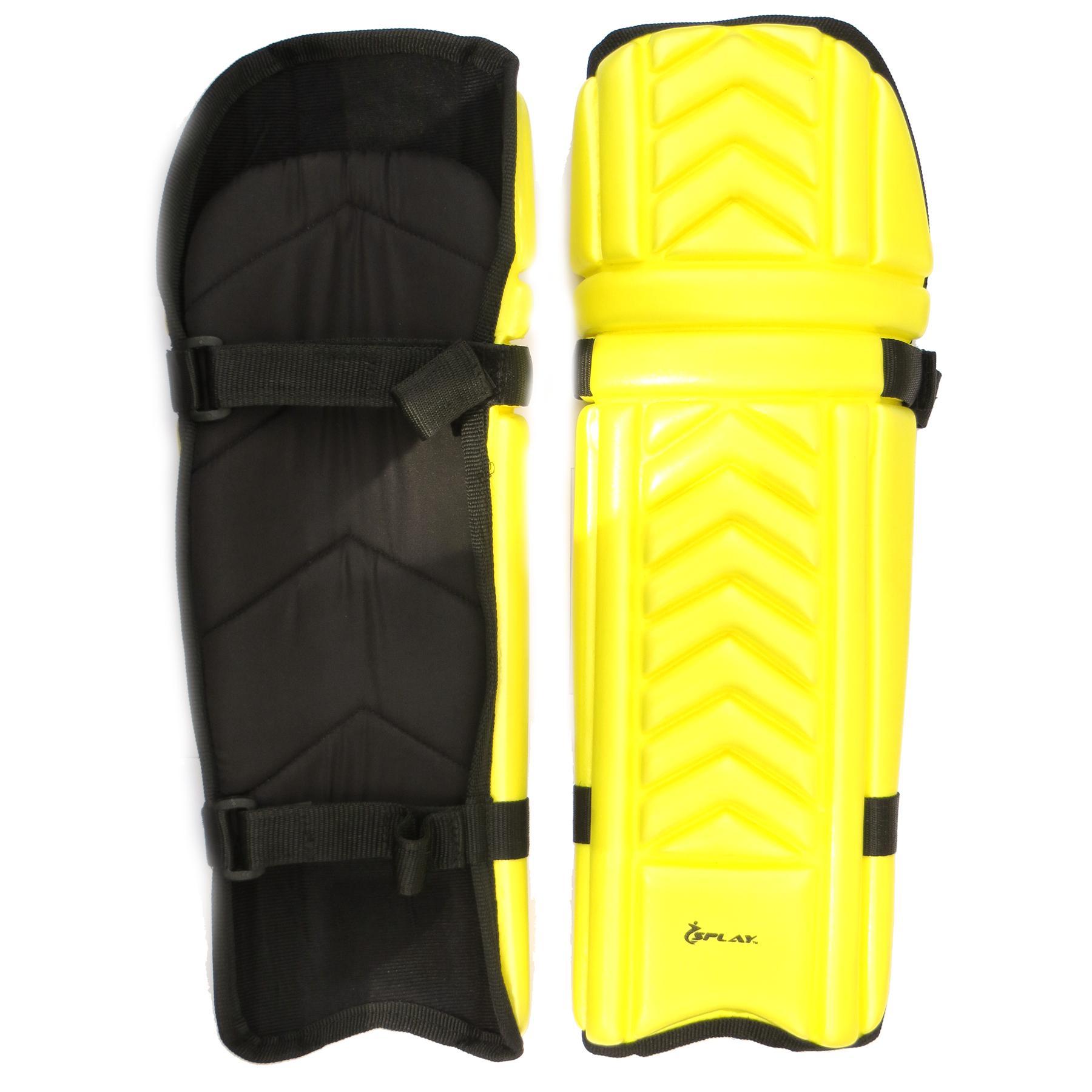 Buy Splay Moulded Cricket Leg Guards-Cricket Leg Guards-Splay (UK) Limited-Yellow-Youth-Ambidexterity-Splay UK Online