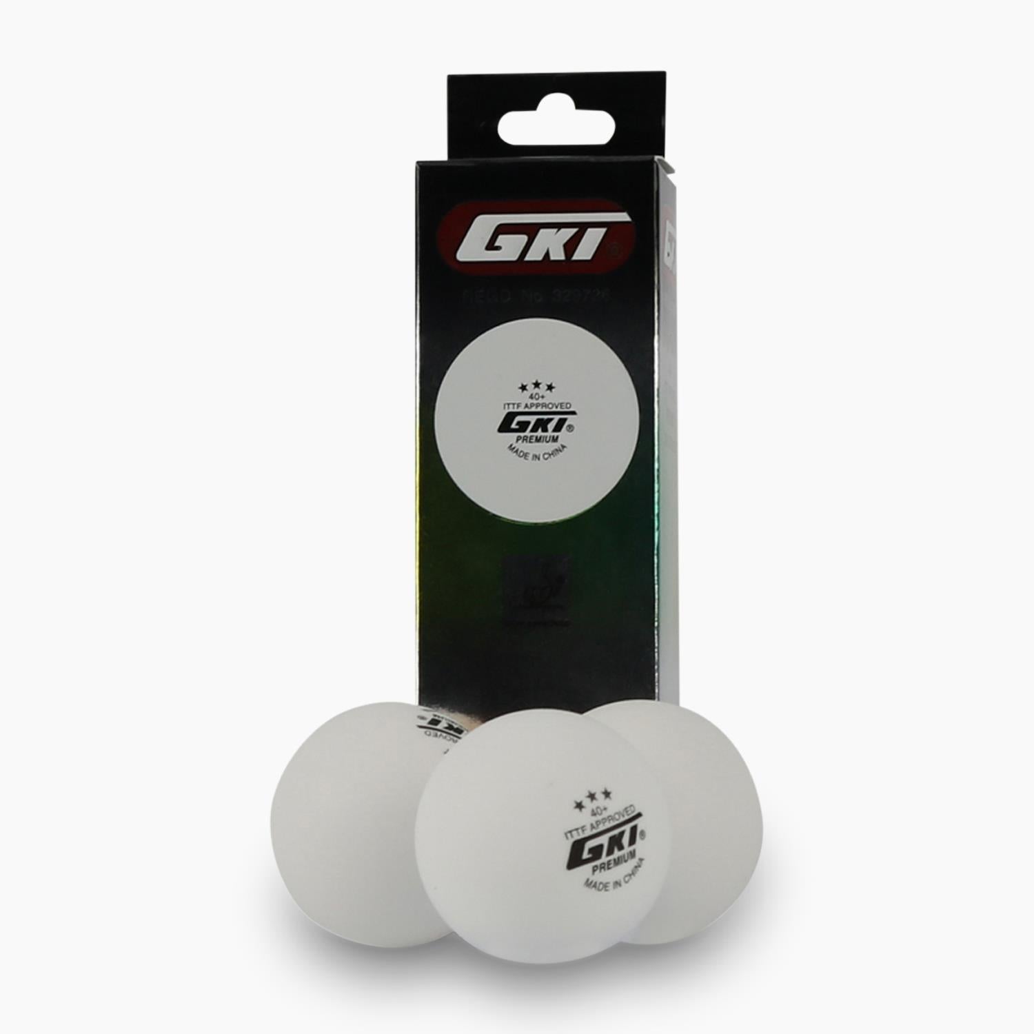 Buy Table Tennis Ball ITTF Approved - Pack of Three-Splay (UK) Limited-White-Splay UK Online